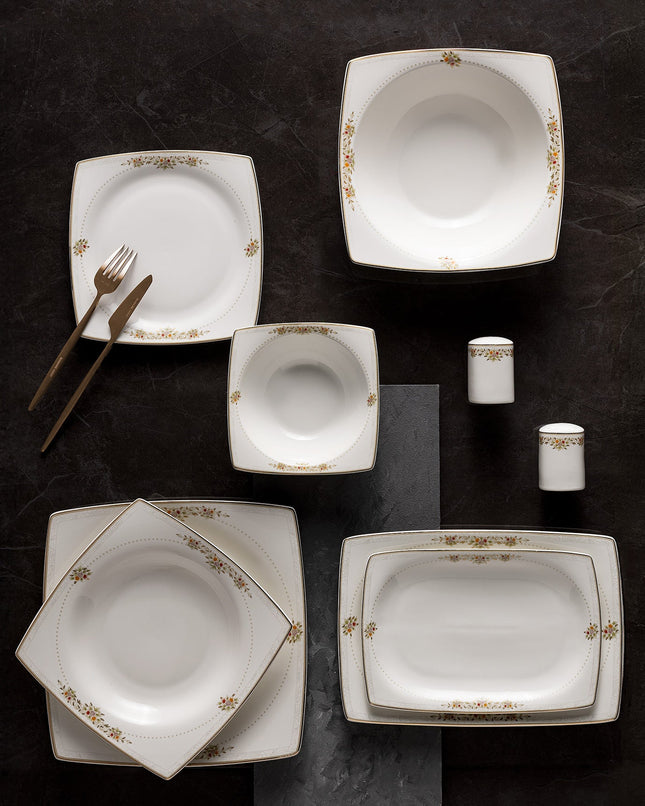 Alice 56 Piece Dinner Set - New Bone Porcelain