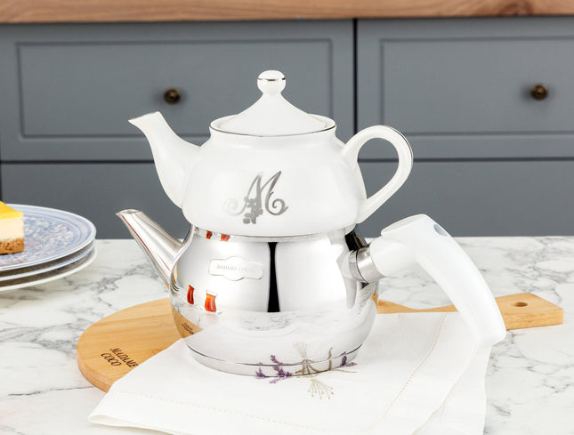 Marcel Teapot Set - Elegant Porcelain Tea Serving Set