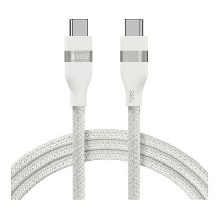 Anker USB-C to USB-C Cable (3 ft / 240W, Upcycled Braided)