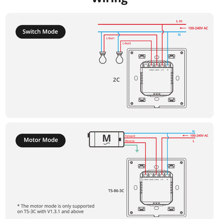 T5-1C-86 SONOFF TX Ultimate Smart Touch Wall Switch