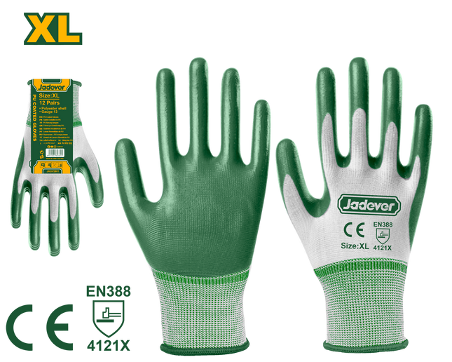 JADEVER Nitrile Work Gloves – Size XL
