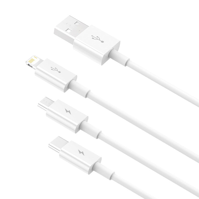 كابل شحن سريع Superior USB إلى M+L+C 3.5A بطول 1M كابل شحن سريع Superior USB إلى M+L+C 3.5A بطول 1M