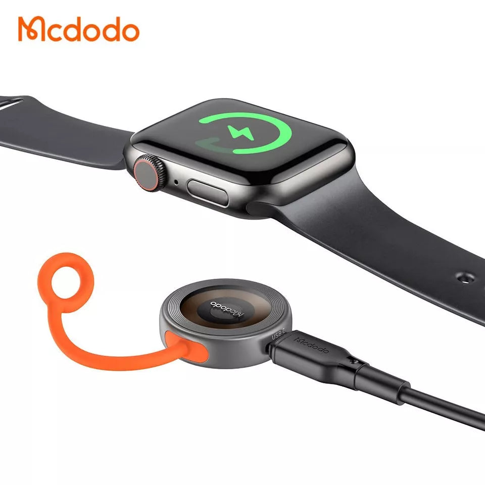 شاحن لاسلكي Mcdodo CH-6840 بمدخلين لساعة Apple Watch شاحن لاسلكي Mcdodo CH-6840 بمدخلين لساعة Apple Watch