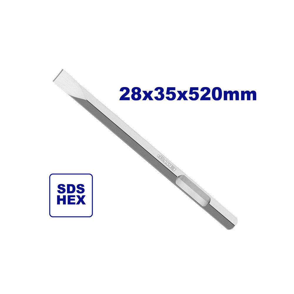 EMTOP Hex Pointed Chisel EMTOP Hex Pointed Chisel