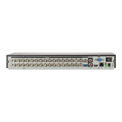 32-Channel Penta-brid 5MP Value/1080P 1U 2HDDs WizSense Digital Video Recorder