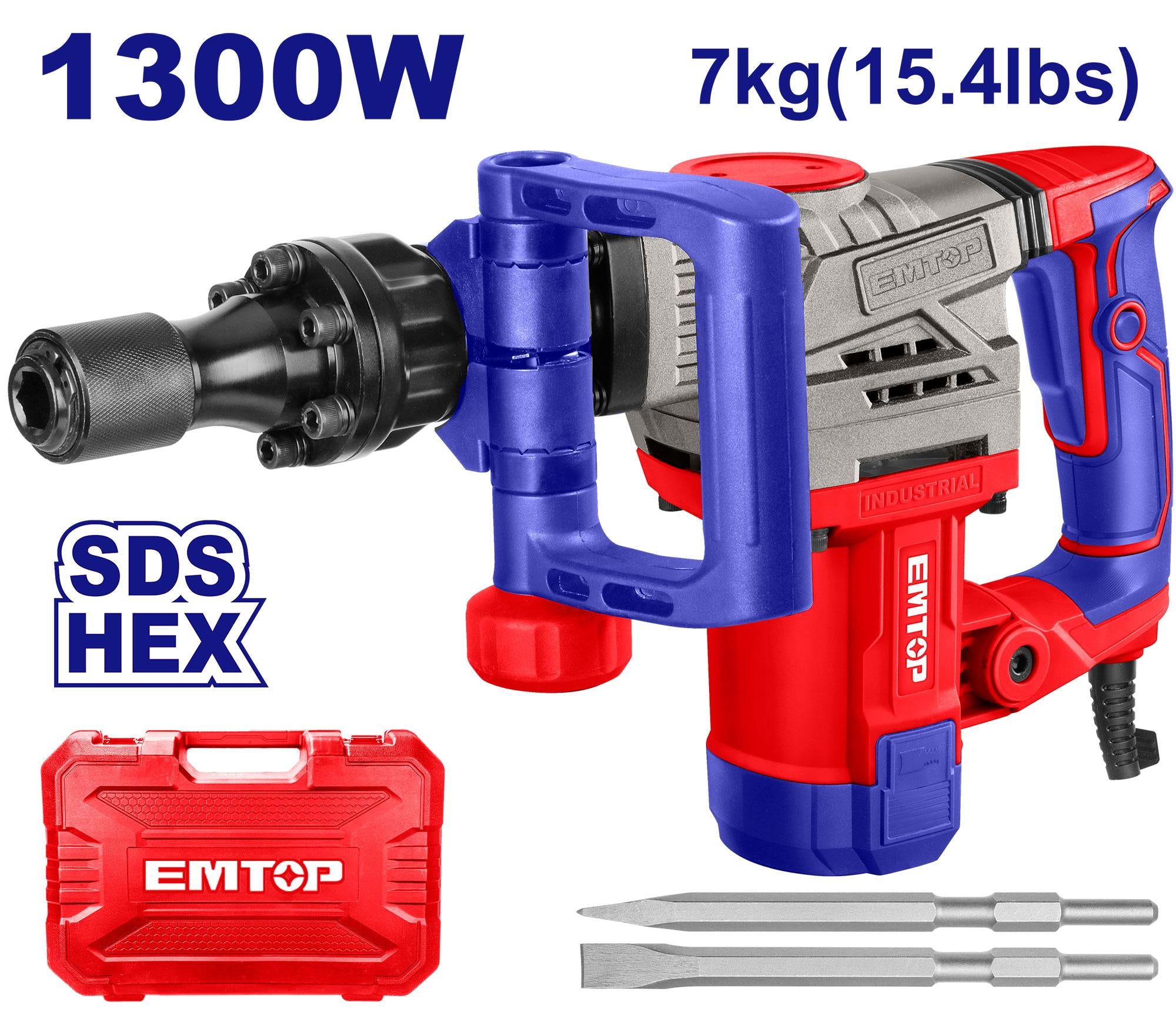 كسارة هدم EMTOP 1300W كسارة هدم EMTOP 1300W