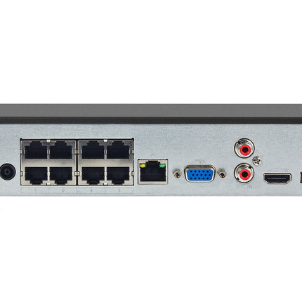8-Channel Compact 1HDD 1U Network Video Recorder
