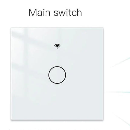 MOES Smart WiFi Wall Switch 1 Gang (EU Type, White)