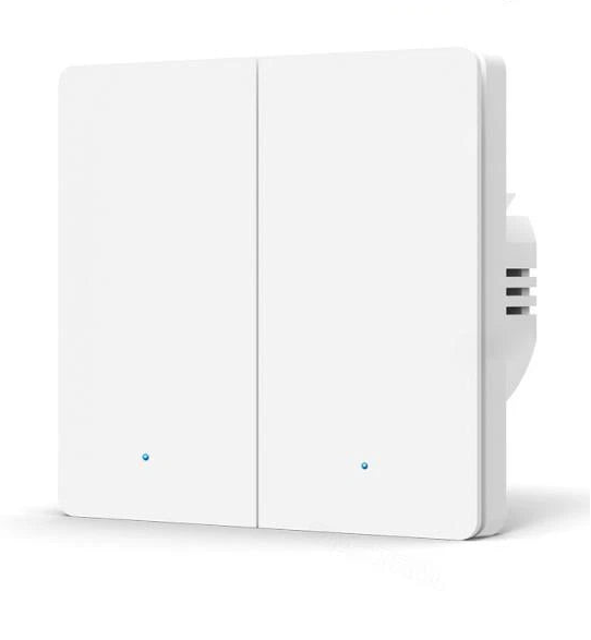 Zemismart Zigbee 2-Gang Smart Wall Light Switch (US Type, White) Zemismart Zigbee 2-Gang Smart Wall Light Switch (US Type, White)