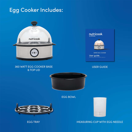 NC-EC360 NutriCook Rapid Egg Cooker