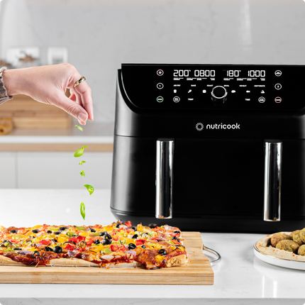NC-AFD285 NutriCook Air Fryer Duo 2 Flexzone
