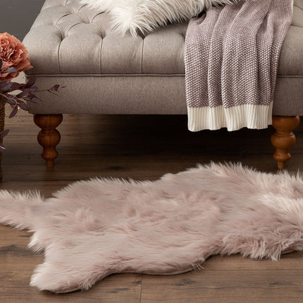 Madame Coco Lela Plush Carpet in Damson Purple