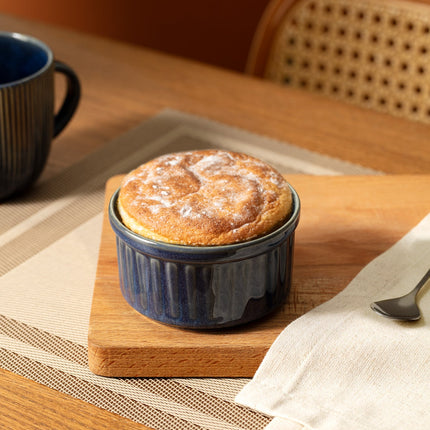 Kleby Cobalt Blue Ramekin Set - 2 Piece Baking Dish