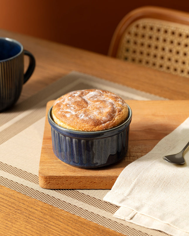 Kleby Cobalt Blue Ramekin Set - 2 Piece Baking Dish