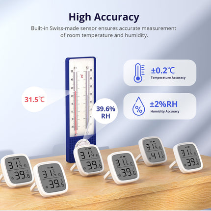 SNZB-02D SONOFF SNZB-02D Zigbee LCD Smart Temperature Humidity Sensor