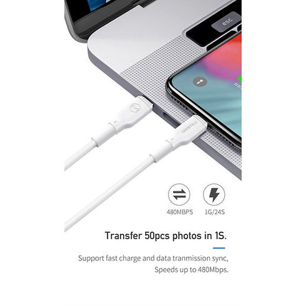 Mcdodo 1.2M Type-C to Lightning PD Fast Charging Data Cable White CA-7290