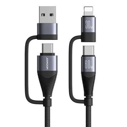 Multi-Function Series 4-in-1 Fast Charging Data Cable