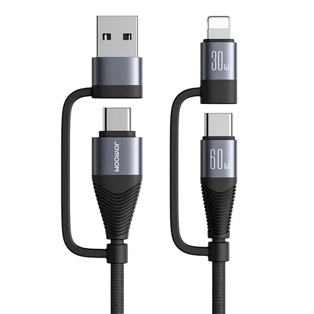 Multi-Function Series 4-in-1 Fast Charging Data Cable