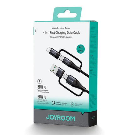 Multi-Function Series 4-in-1 Fast Charging Data Cable