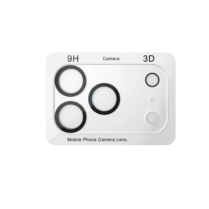 حامي عدسات الكاميرا جوي رووم (Joyroom) موديل JR-17LJ1 إصدار Gemstone لسلسلة آيفون 17 - متوافق مع iPhone 17, 17 Pro, 17 Air, 17 Pro Max - وضوح عالي ومقاوم للخدش - لون أسود