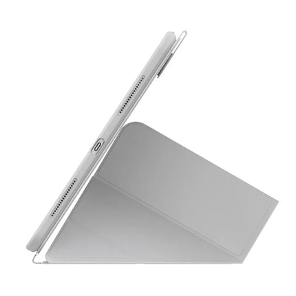 Baseus Minimalist Series Magnetic Protective Case for iPad Pro 11-inch and iPad Air 4 / Air 5 (10.9-inch) - Multi-Angle Foldable Stand - Smart Auto Sleep and Wake - Comprehensive Edge Protection - Integrated Pencil Holder