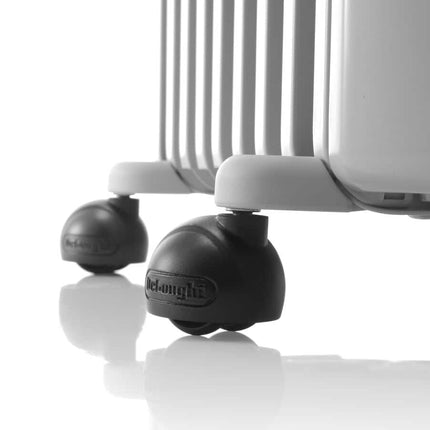 دفاية زيت "ديلونجي" (De'Longhi) راديا إس - قوة 2500 واط - 12 ريشة - تقنية Real Energy للتدفئة الفعالة - وظيفة Comfort Temp - للغرف حتى 75 متر مكعب - موديل TRRS1225C