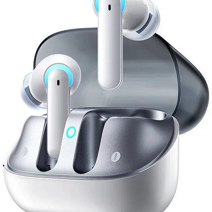 سماعات باسوس إيكور جي 10 (Baseus Aequr G10) لاسلكية للألعاب - اتصال مزدوج (بلوتوث 5.3 ومحول 2.4 جيجاهرتز) - تأخير منخفض جداً 25 مللي ثانية - صوت محيطي ثلاثي الأبعاد - إلغاء ضوضاء المكالمات ENC