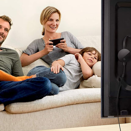 Google Chromecast Ultra 4K Smart TV Streaming Stick — Black