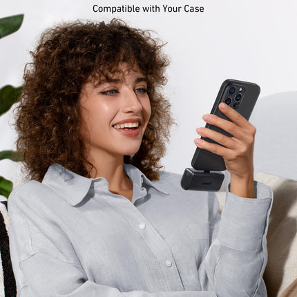 باور بانك Anker بمنفذ USB-C بسعة 5000mAh — شاحن محمول عملي للاستخدام اليومي