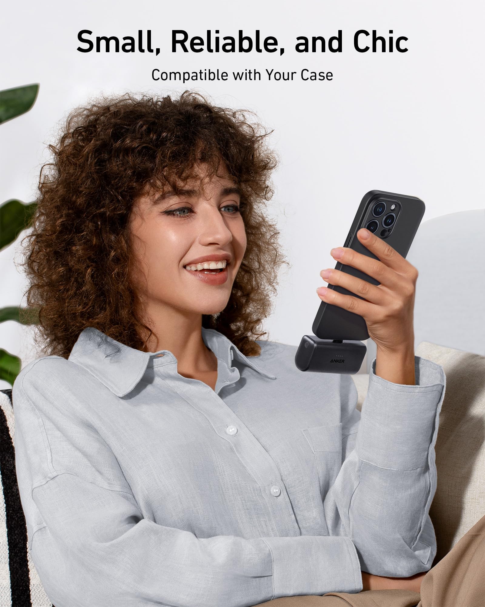 باور بانك Anker بمنفذ USB-C بسعة 5000mAh — شاحن محمول عملي للاستخدام اليومي باور بانك Anker بمنفذ USB-C بسعة 5000mAh — شاحن محمول عملي للاستخدام اليومي