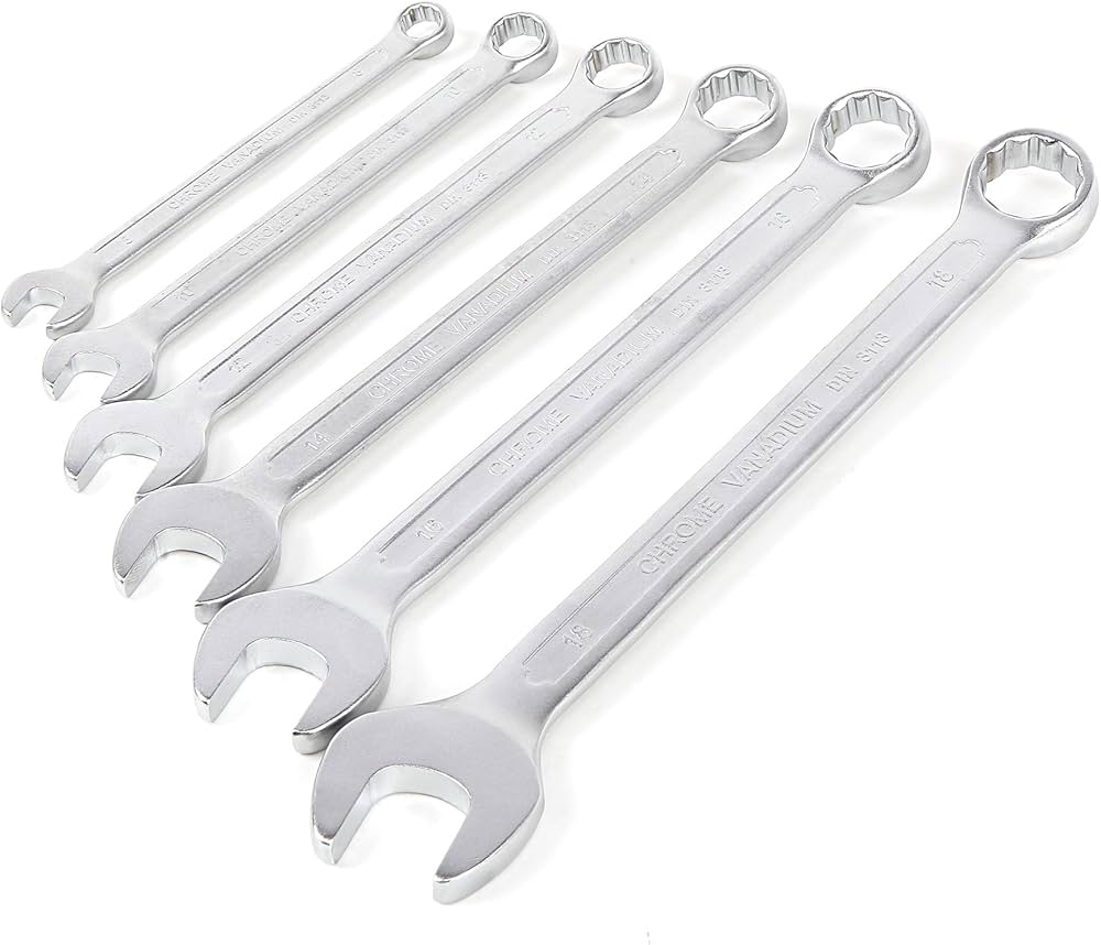 WORKPRO 6-Piece Combination Wrench Set WORKPRO 6-Piece Combination Wrench Set