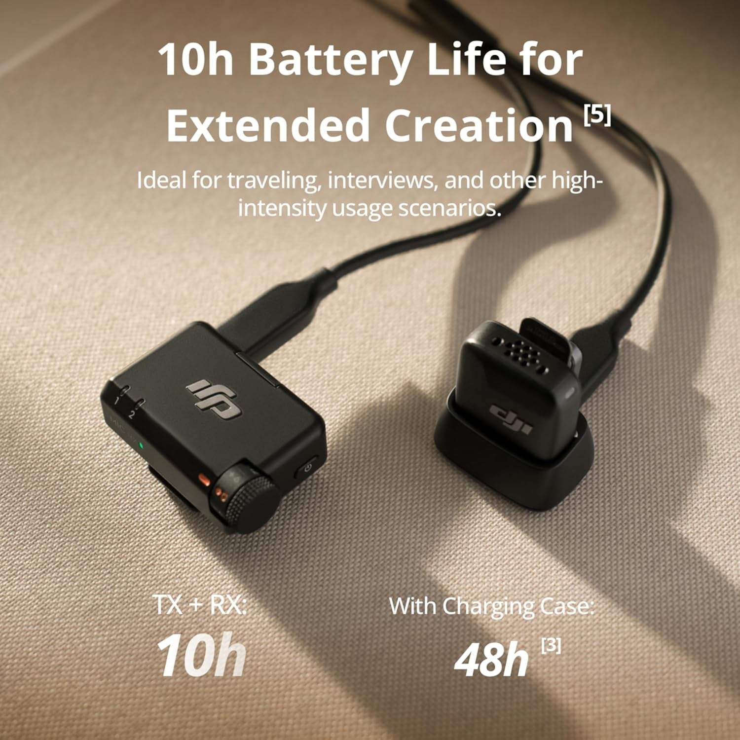 DJI Mic Mini — نظام ميكروفون لاسلكي صغير DJI Mic Mini — نظام ميكروفون لاسلكي صغير