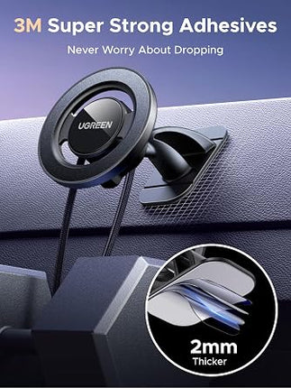 Ugreen MagSafe Air Vent Magnetic Car Mount - Black