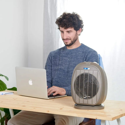 Taurus Tropicano 3.5 Oscillating Fan Heater 2400W Brown – view 2
