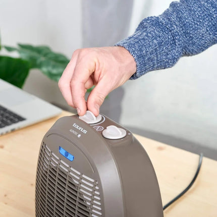 Taurus Tropicano 3.5 Oscillating Fan Heater 2400W Brown – view 3