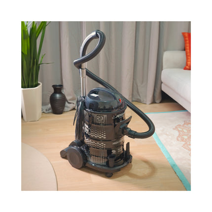 2604 Arshia Drum Vacuum Cleaner 23L Black