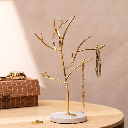 Denissima Gold-Tone Jewelry Hanger Organizer