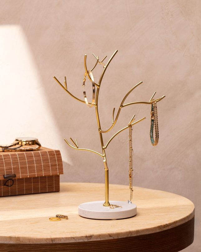 Denissima Gold-Tone Jewelry Hanger Organizer