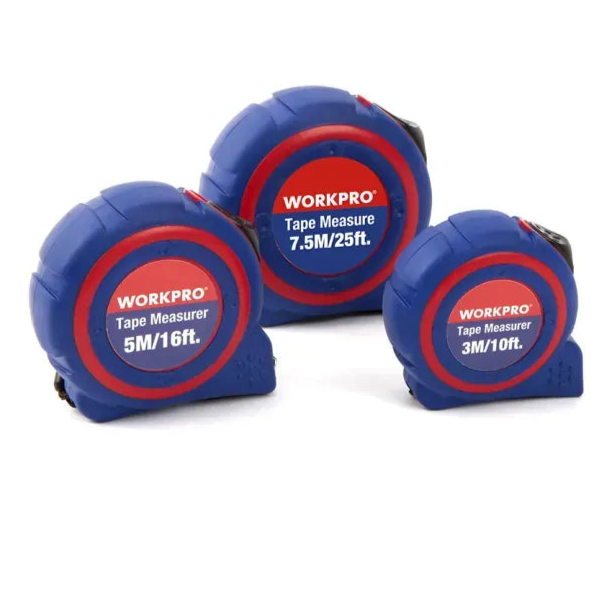 WORKPRO 3PC Tape Measure Set  | W002400WE