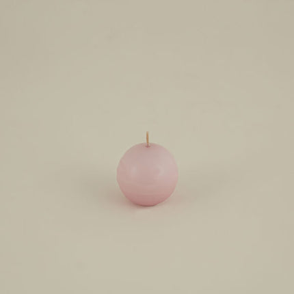 Karaca Home Ball Candle 6cm Light Pink Decorative