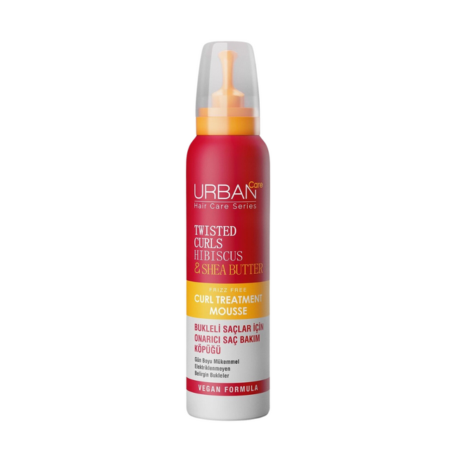 Urban Care Twisted Curls Hibiscus & Shea Butter Mousse