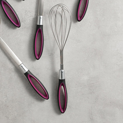 Karaca Swan Whisk Bordeaux 20cm Stainless Steel