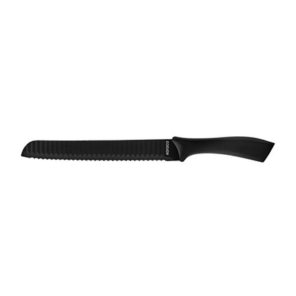 Karaca Momentum Black Bread Knife 20cm Serrated Blade