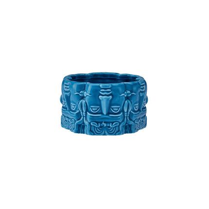 KARACA X IST Collection Medusa Blue Stoneware Frame