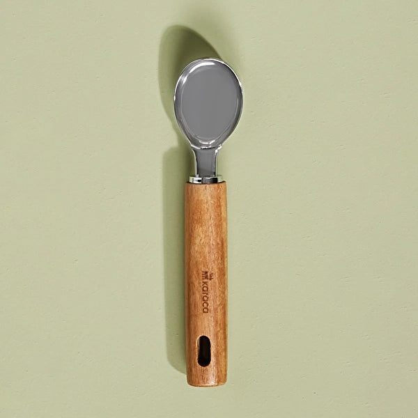 Karaca Woody Ice Cream Scoop - 18/10 Stainless Steel