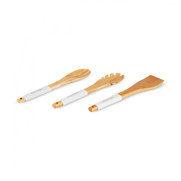 Crick Crack Harmony 3-Piece Wooden Kitchen Utensil Set