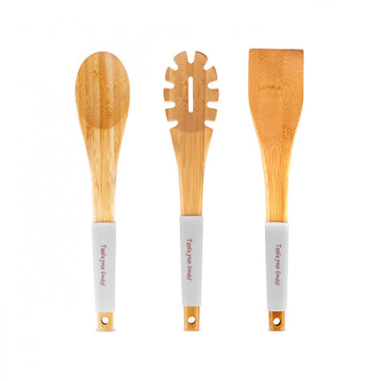 Crick Crack Harmony 3-Piece Wooden Kitchen Utensil Set