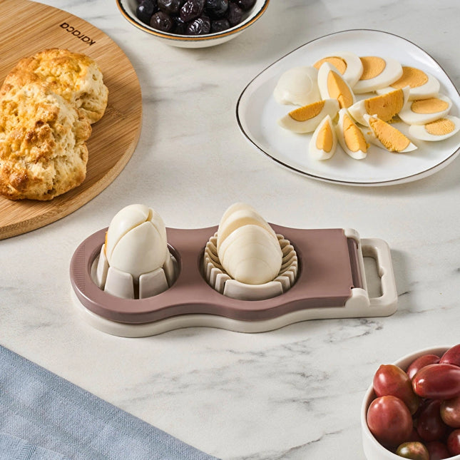 Crick Crack Harmony Grey Egg Slicer with Steel Wires