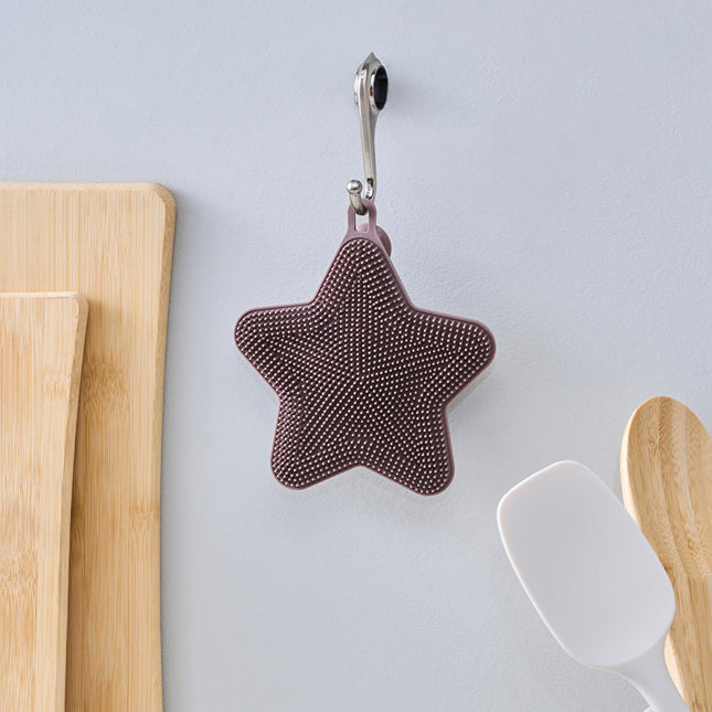 CRICK CRACK Harmony Star Silicone Cleaning Tool Grey