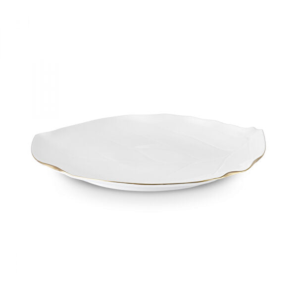 Karaca x Muge Anli Gold Bone China Serving Plate 27cm